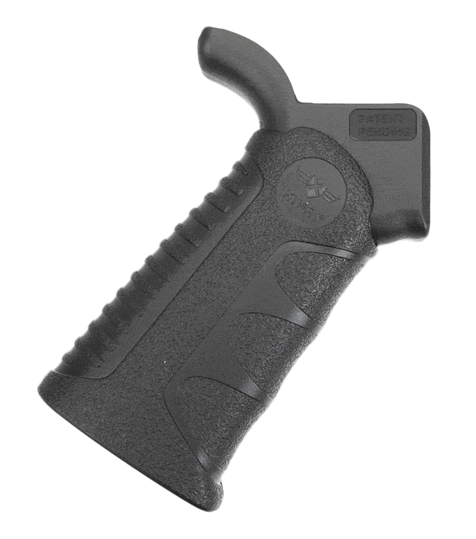 Xtech Tactical XTT117BLKATG2.0  Adjustable Tactical Grip Black Polymer Fits AR-15