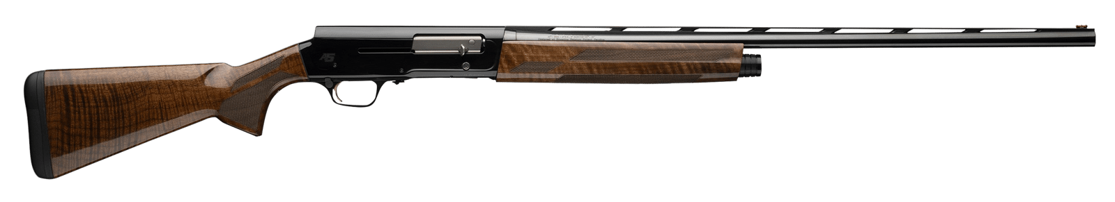 Browning 0118006005 A5 Hunter 20 Gauge Semi-Auto 3" 4, 2 3/4" Shells 26" High Gloss Blued Vent Rib Barrel, Gloss Black Anodized Aluminum Receiver, Adjustable LOP & Shim Gloss Turkish Walnut Wood Stock