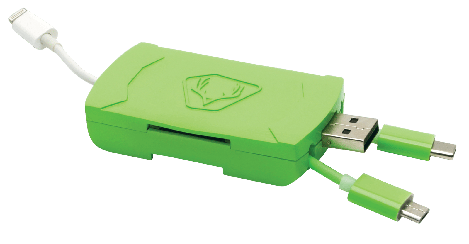 HME QMCR 4-in-1 Card Reader Green Android/IOS