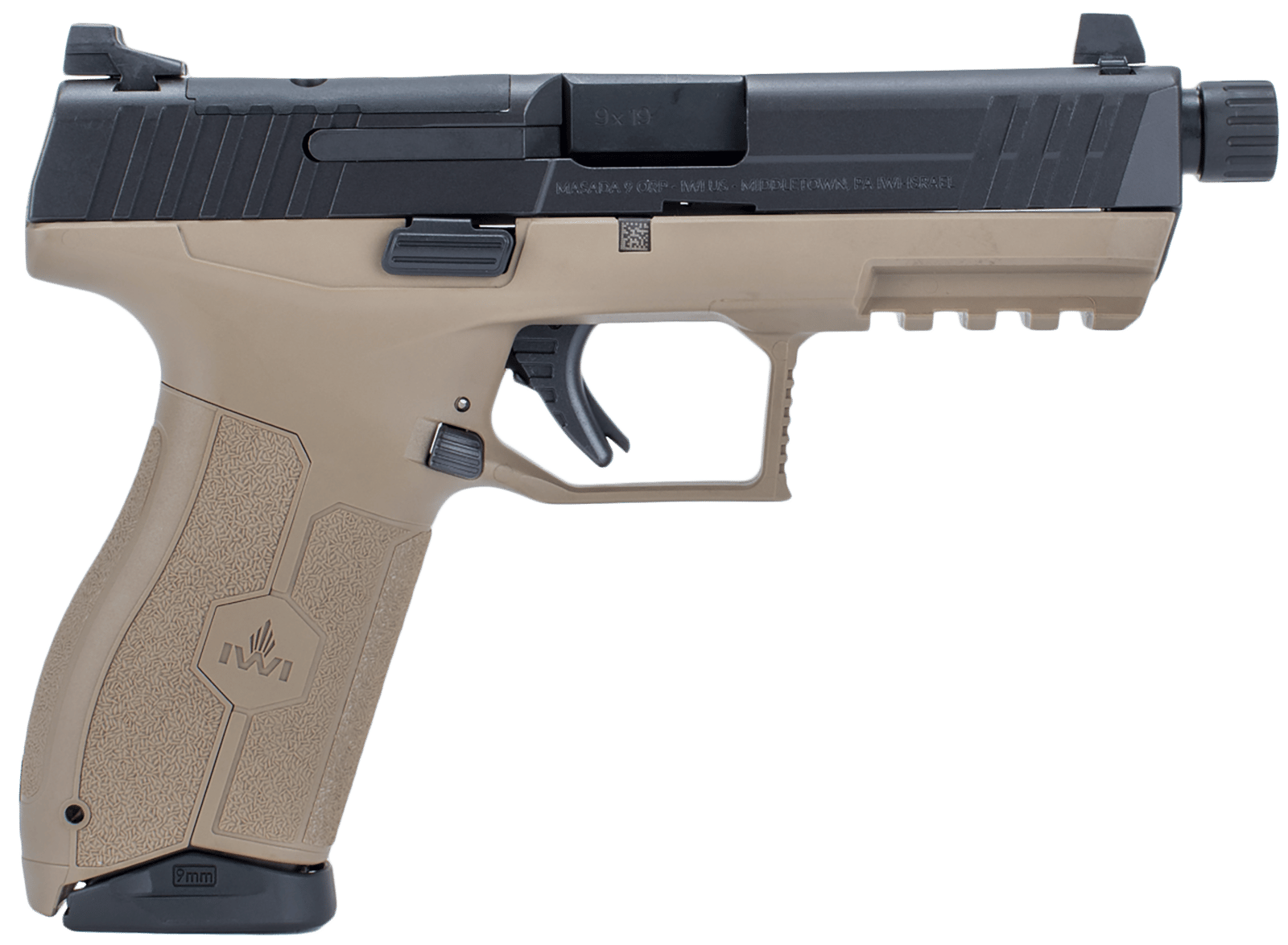 IWI M9ORP10TFDNS MASAD     9MM 10R OR NS  4.6  FDE