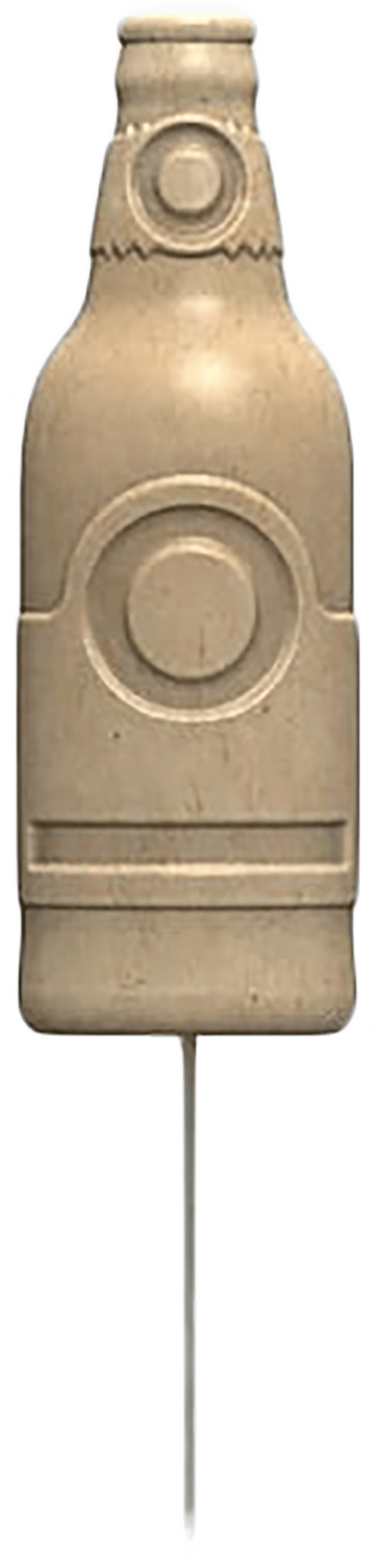 Birchwood Casey 3DSTBTL 3D Stake Target  Beige Bottle 6 Pack