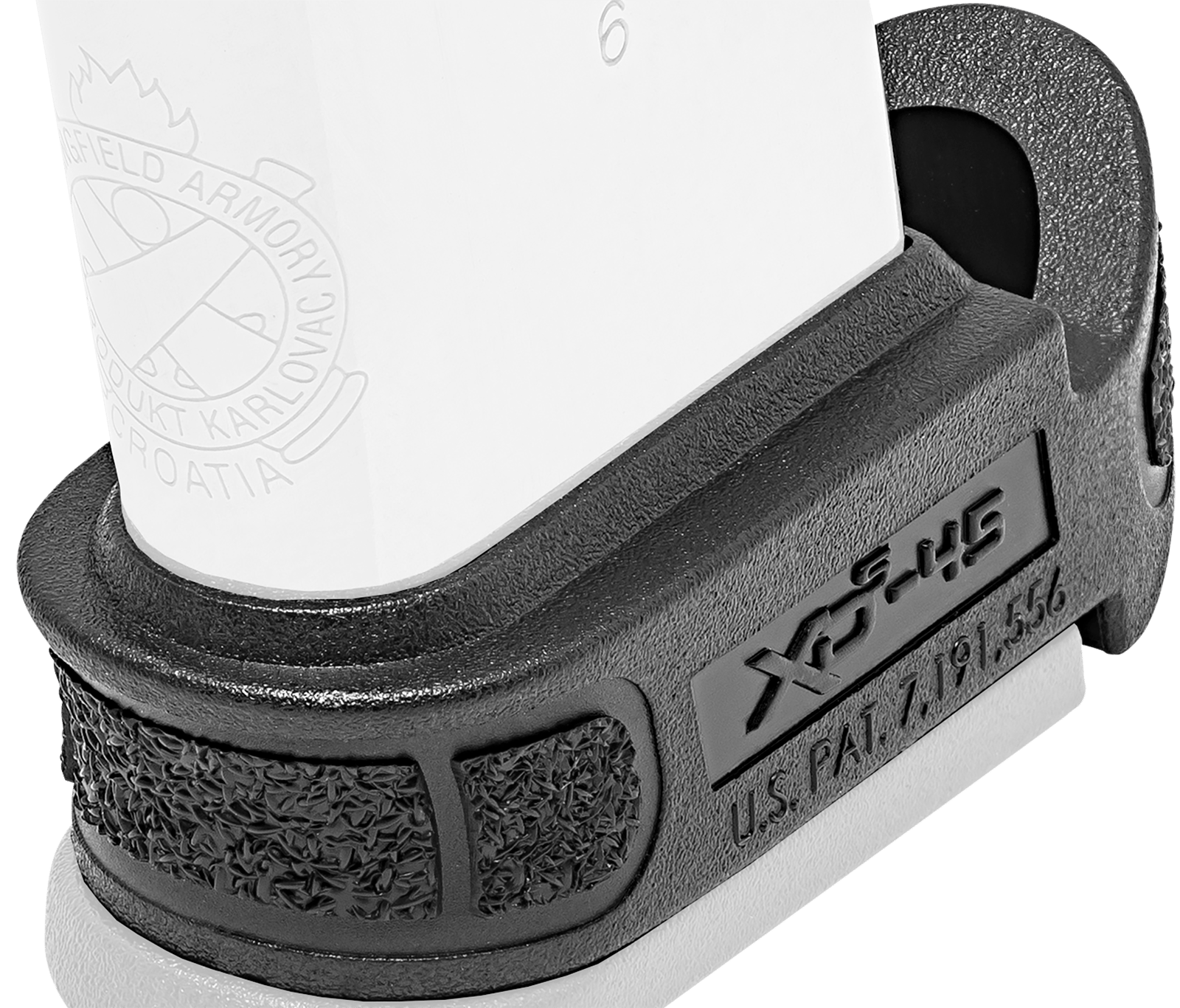Springfield Armory XDG5005 Mag Sleeve  made of Polymer with Black Finish & 1 Piece Design for 45 ACP Springfield XD Mod.2 Magazines