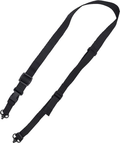 TAC SHIELD SLING 2N1 WARRIOR QD PUSH BUTTON SWIVEL BLACK
