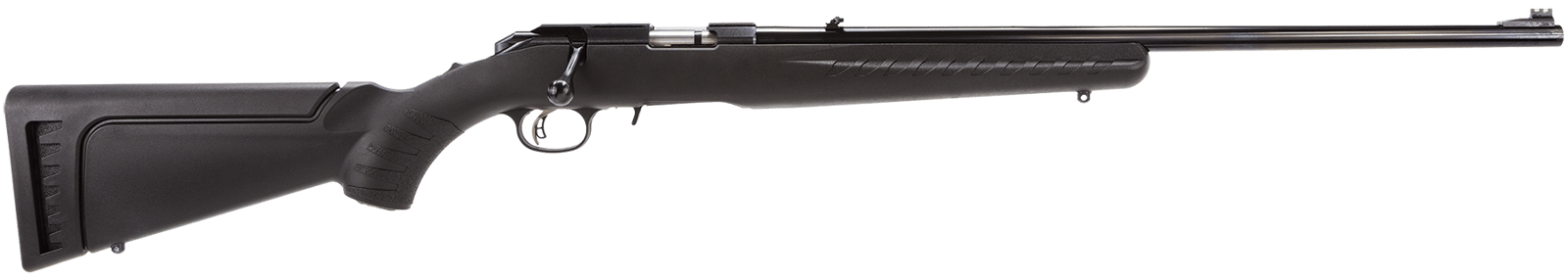 Ruger 8311 American Rimfire Full Size 17 HMR 9+1 22" Satin Blued Steel Barrel & Alloy Steel Receiver w/Integral Scope Mount, Black Fixed Synthetic Stock, Right Hand