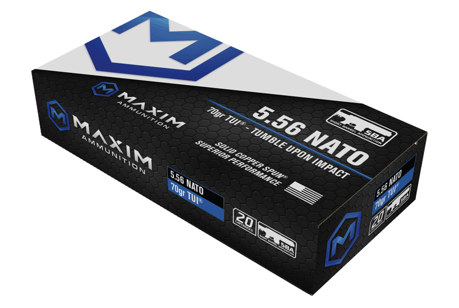 MAXIM MXM-49002  5.56 NATO  70GR TUI SBA   20/25