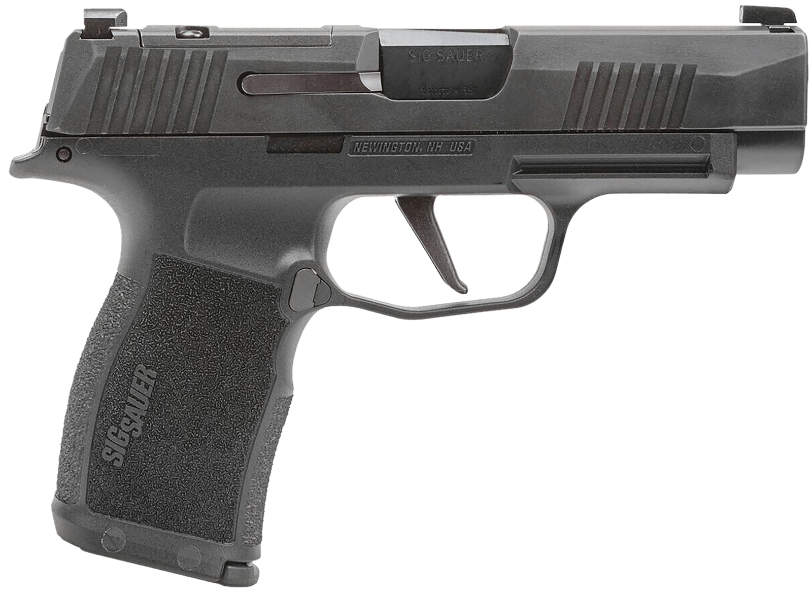 Sig Sauer 365XL9BXR3P10 P365XL  9mm Luger 10+1 3.70" Black Barrel, Black Nitron Optic Ready/Serrated SS Slide, Black SS Frame w/Beavertail &  Black Polymer Grips