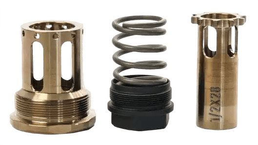 Jk Armament JK155HPM587X28 HUB Piston Mount 45Cal/10mm Fits .578"x28 Aluminum/Stainless Steel Raw