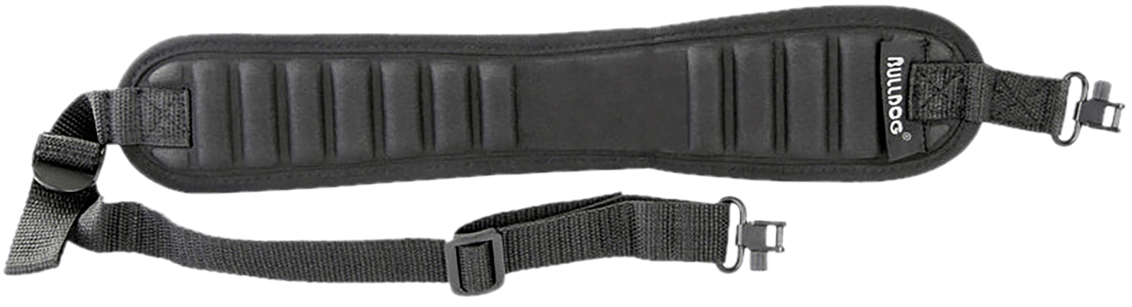 Bulldog BD837 Ribbed Rifle Sling Black Rifle