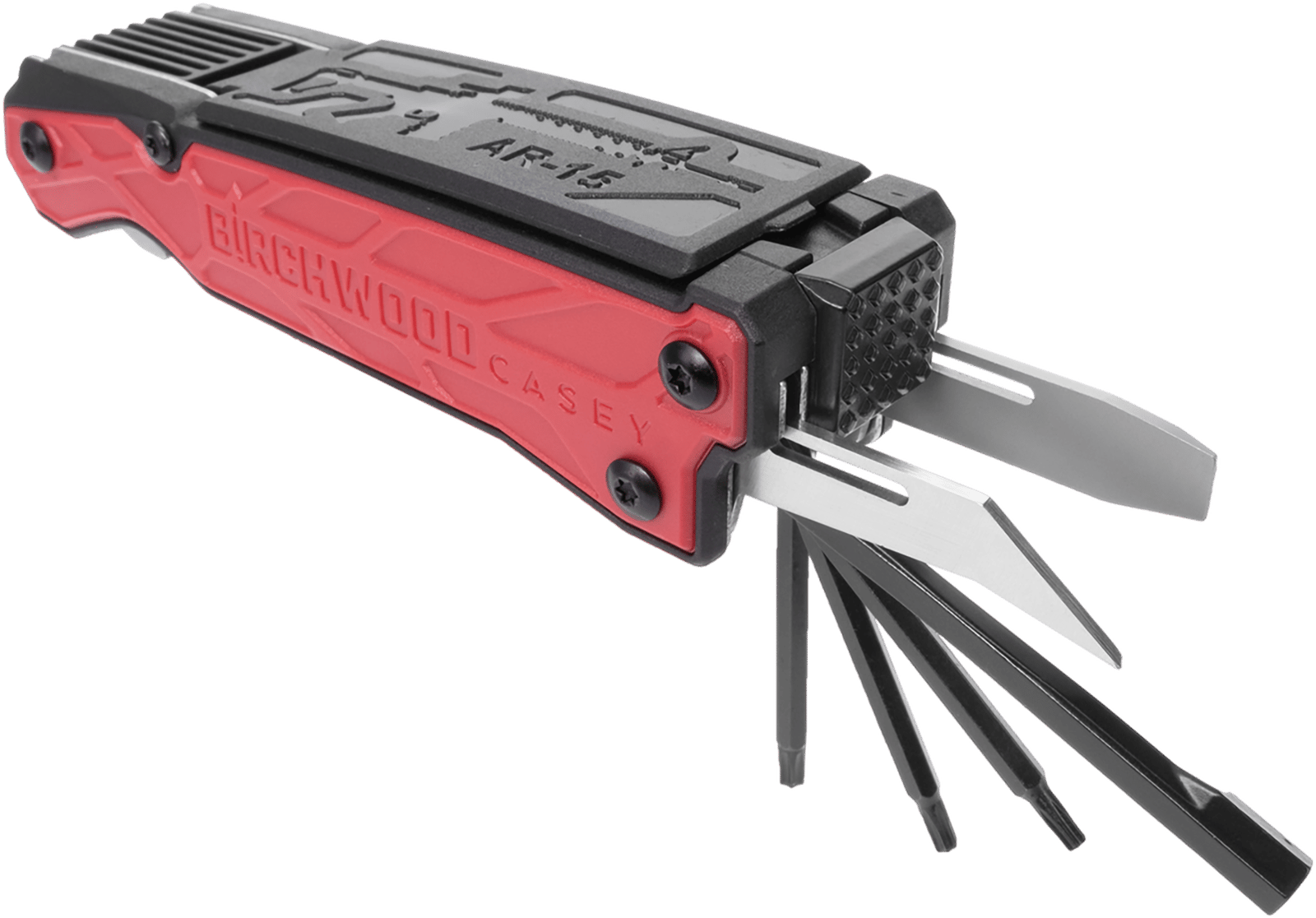 Birchwood Casey ARMT AR  Black/Red Folding AR-15
