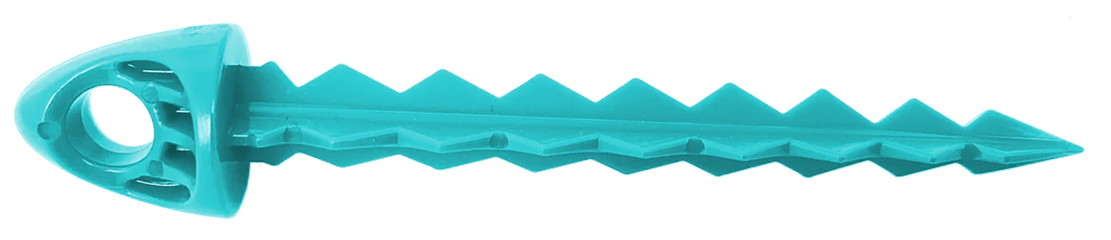 Targettack Llc  Targettack  Teal Green Polycarbonate Plastic 3" For Paper/Vinyl Targets 6 Pack