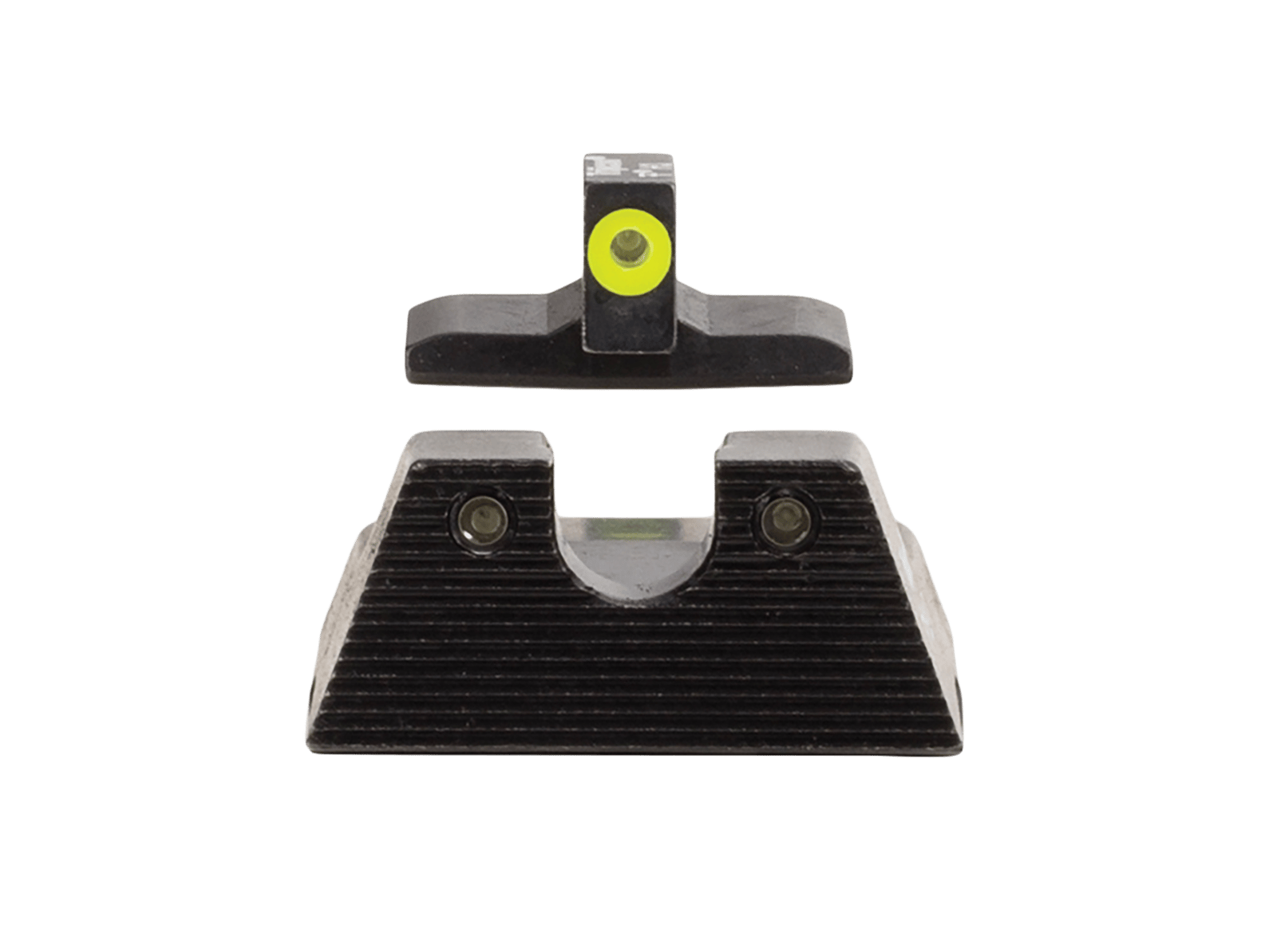 Trijicon 600895 HD XR Night Sight Set Green Tritium/Yellow Outline Front, Green Tritium Rear, Black Frame, Fits H&K VP9/45C/45C Tactical/P30/P30L/P30SK