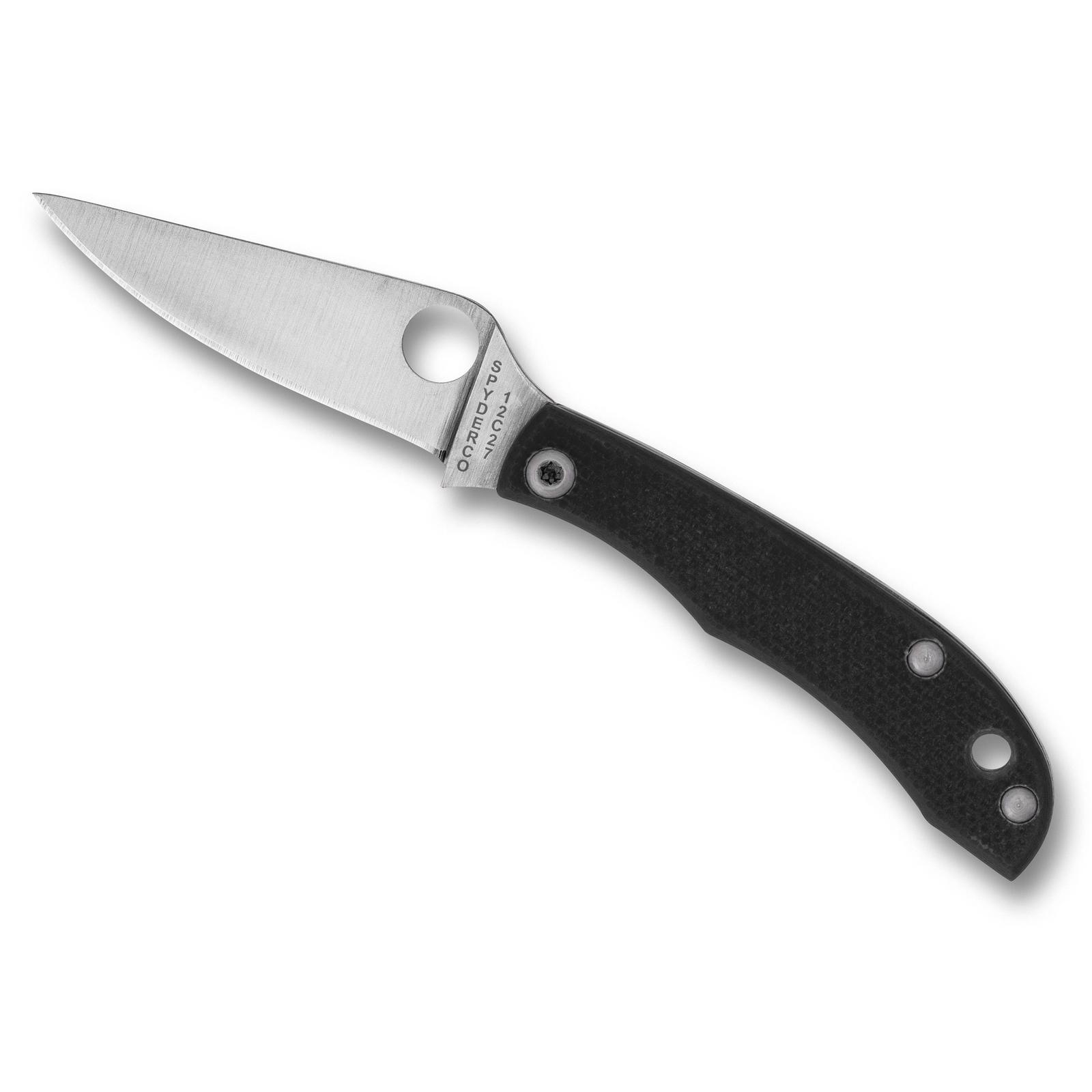 SPYDERCO HONEYBEE G-10 1.68" BLK