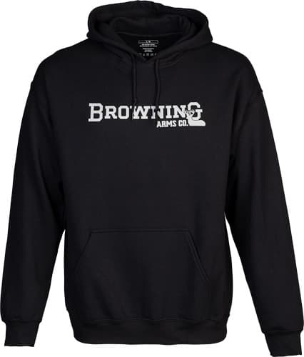 BROWNING HOODIE BACKFENCE BROWNING ARMS BLACK XXLARGE