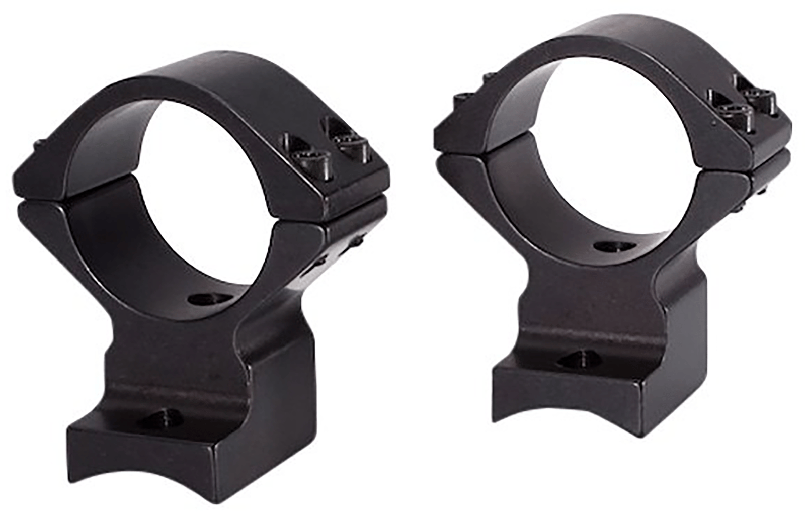 Talley 94X734 Scope Mount/Ring Combo  Extended Black Anodized Aluminum 1" Tube Howa 1500/Howa Mini Medium Rings Short/Long Action 0 MOA