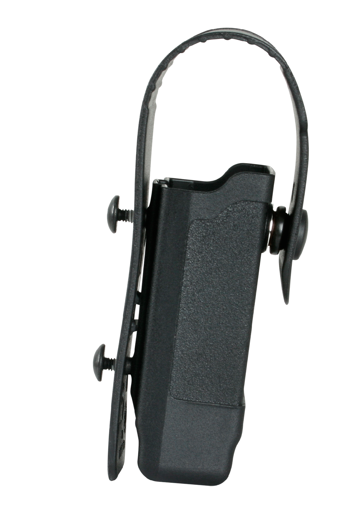 Blackhawk 430900BK Tactical Mag Pouch  Single Black Polymer Snap Compatible w/Single Stack or Double Stack