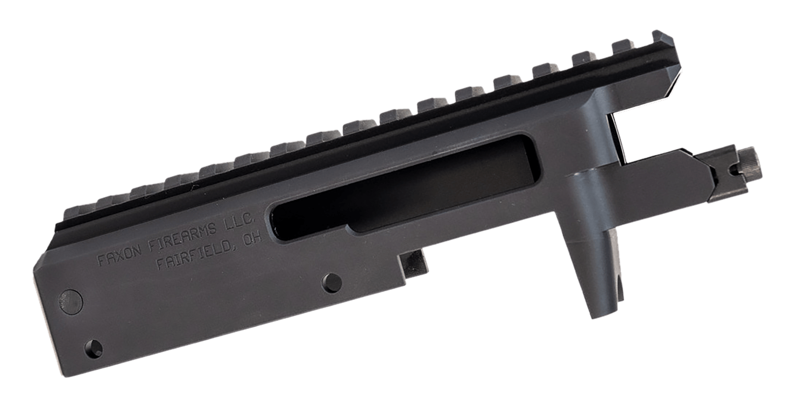 Faxon Firearms FF22RECEIVER01 Rimfire FF-22 Receiver Kit for 10/22 .22 LR Aluminum Black Anodized