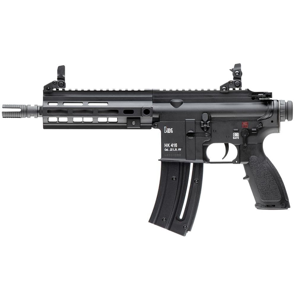 H&K HK416 Pistol .22 LR 20rd Magazine(1) 8.5" Barrel Adjustable Stock