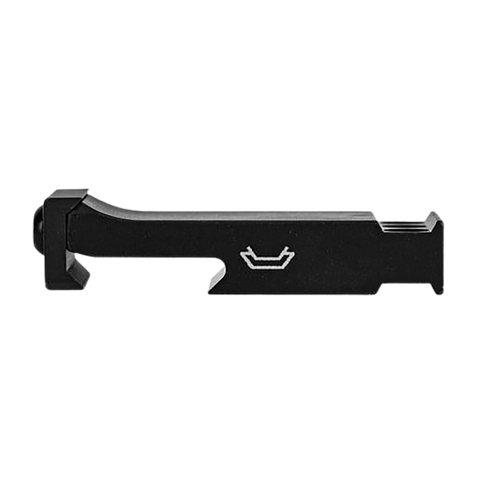 Mdt Sporting Goods Inc 109934BLK Vertical V-Mount  Standard Black Aluminum Compatible w/ Send It Gen2