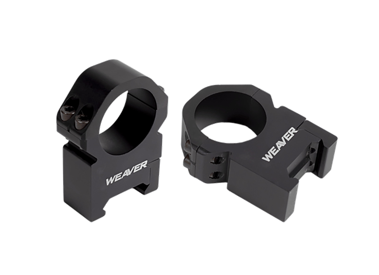 Weaver Mounts 48384 Precision  Black Aluminum 1" Tube Extra Extra High