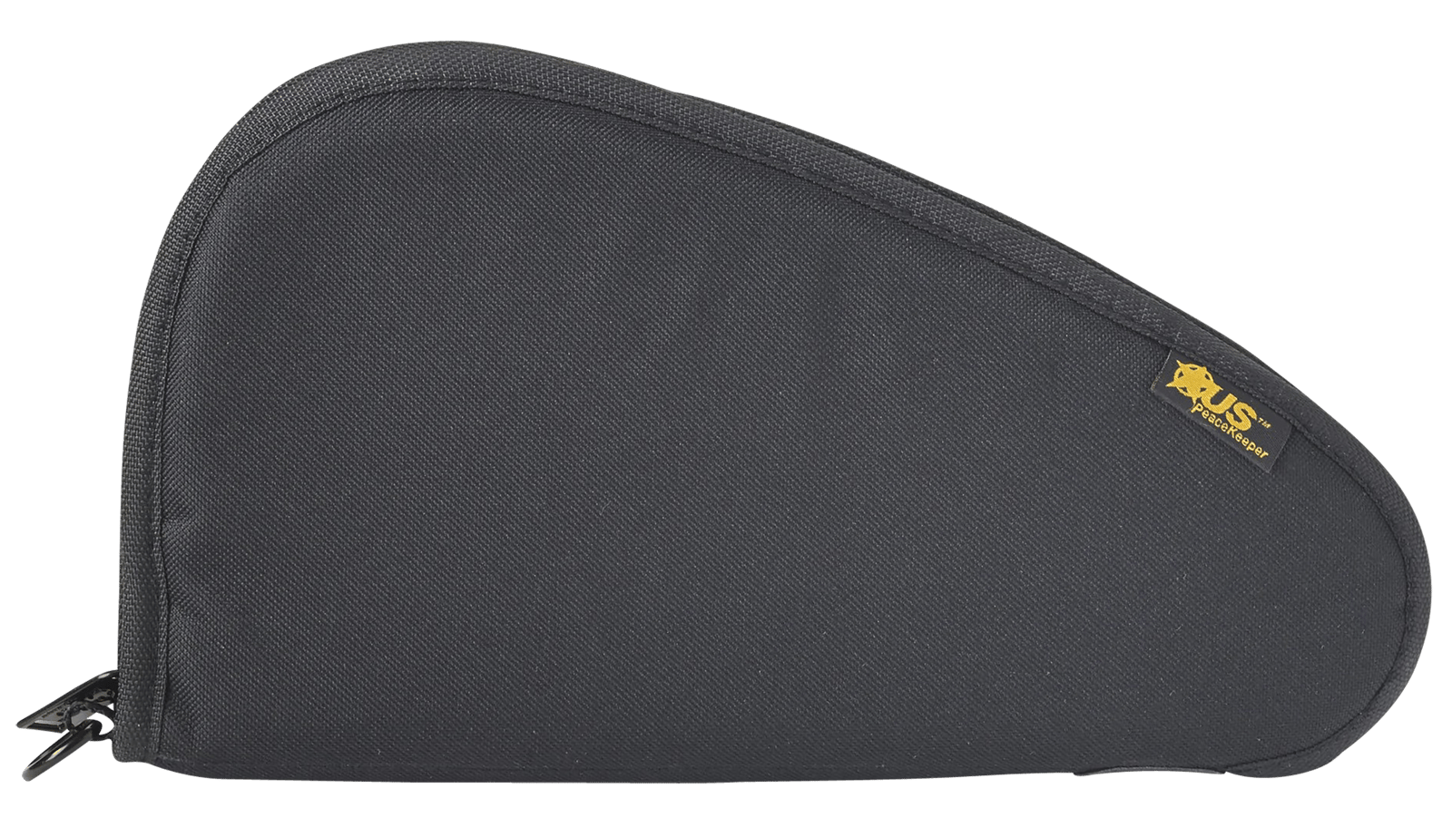 US PeaceKeeper P21011 Pistol Case  Black Holds 1 Handgun Polyester