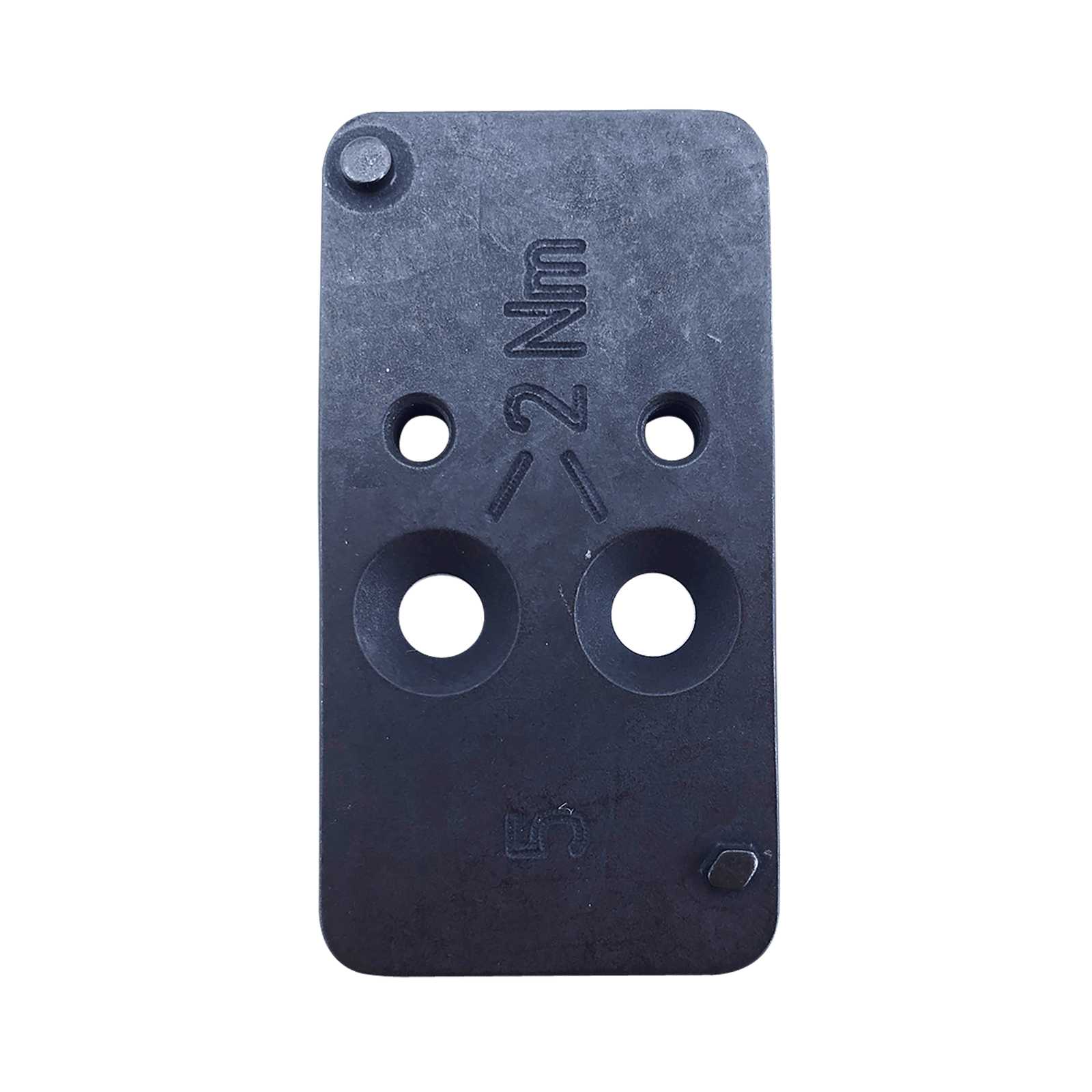 HK 50254265 Optic Plate #5 Black Steel, Fits HK VP9 OR Burris/Vortex Pattern Footprint Mount