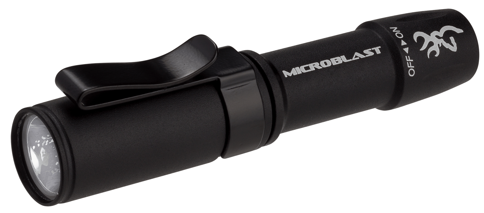 Browning 3712114 Microblast AAA Flashlight  Black 72 Lumens White Nichia LED