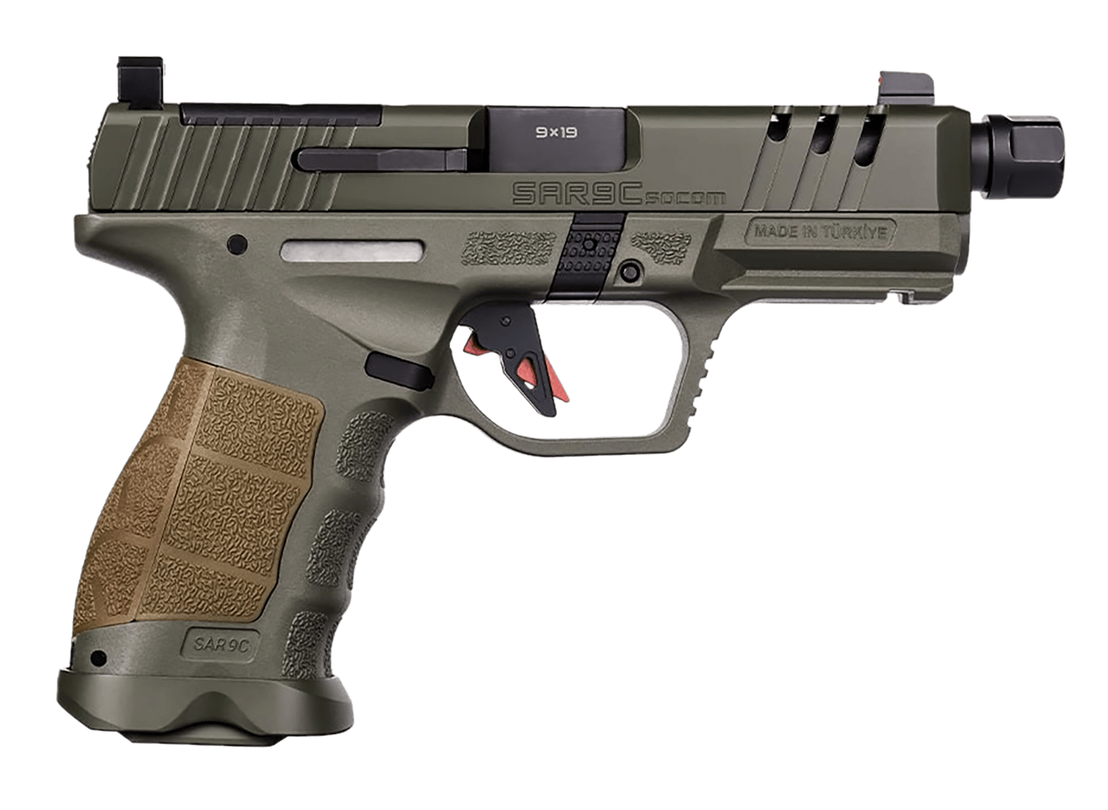 SAR USA SAR9CSOCOMOD SAR9 C SOCOM Compact Frame 9mm Luger 15+1/21+1