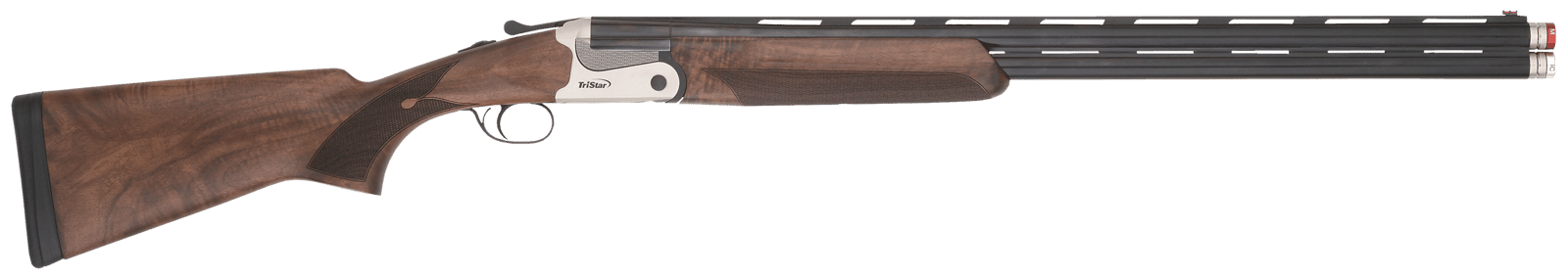 TriStar 33178 Cypher X 410 Gauge Break Open 3" 2rd 28" Blued Over/Under Vent Rib Barrel, Stainless Aluminum Receiver, Fixed Turkish Walnut Stock