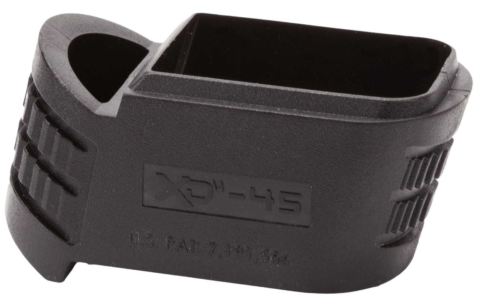 Springfield Armory XD45382 Backstrap Sleeve  made of Polymer with Black Finish & 1 Piece Design for 45 ACP Springfield XD-M Compact with #2 Backstrap