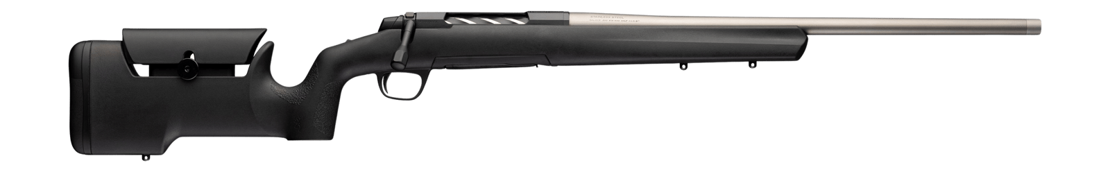 Browning 036140218 X-Bolt 2 Special Max LR SPR Full Size 308 Win 4+1 18" Matte Black Heavy Sporter Threaded Barrel, Matte Black Steel Drilled & Tapped Receiver, Black Adjustable Max Synthetic Stock, R