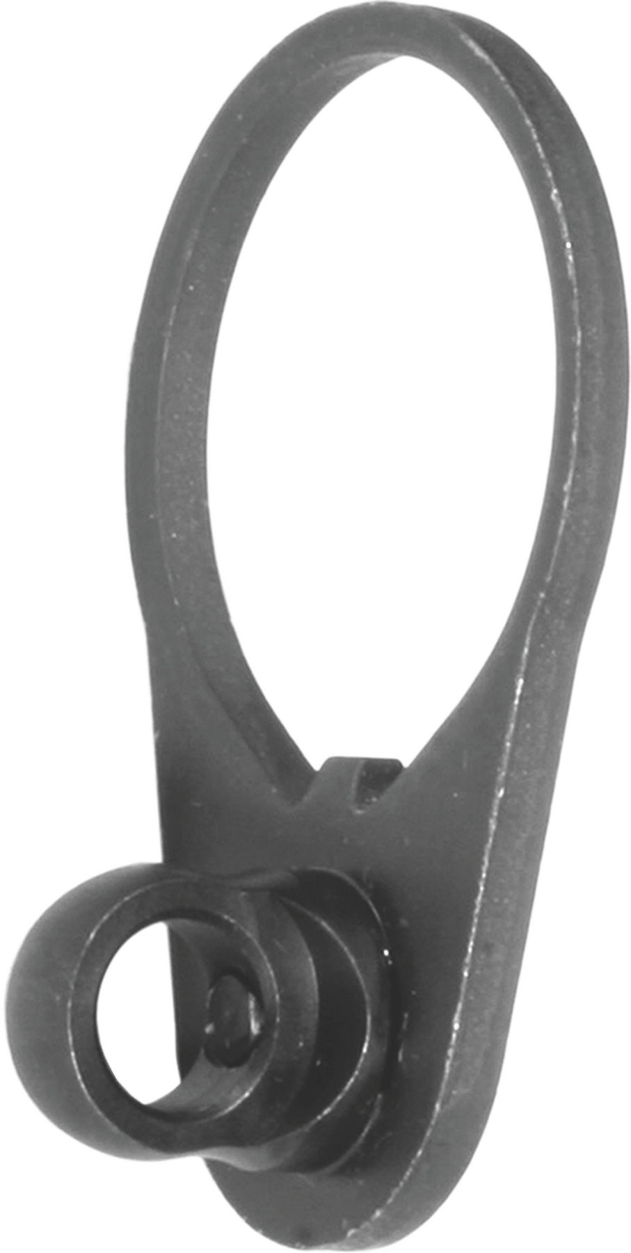 Blackhawk 70SM04BK Universal Single Point Sling Adapter  Black Metal AR-15/M4