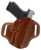 Galco CM212 Combat Master  OWB Tan Leather Belt Slide Fits 1911 Right Hand