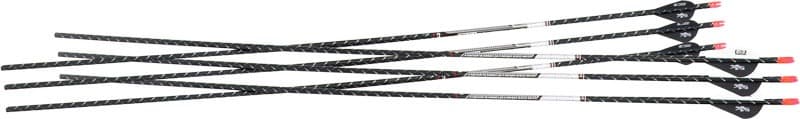 EASTON ARROW FMJ 5MM 340 W/ 2" BLAZER VANES 6-PACK