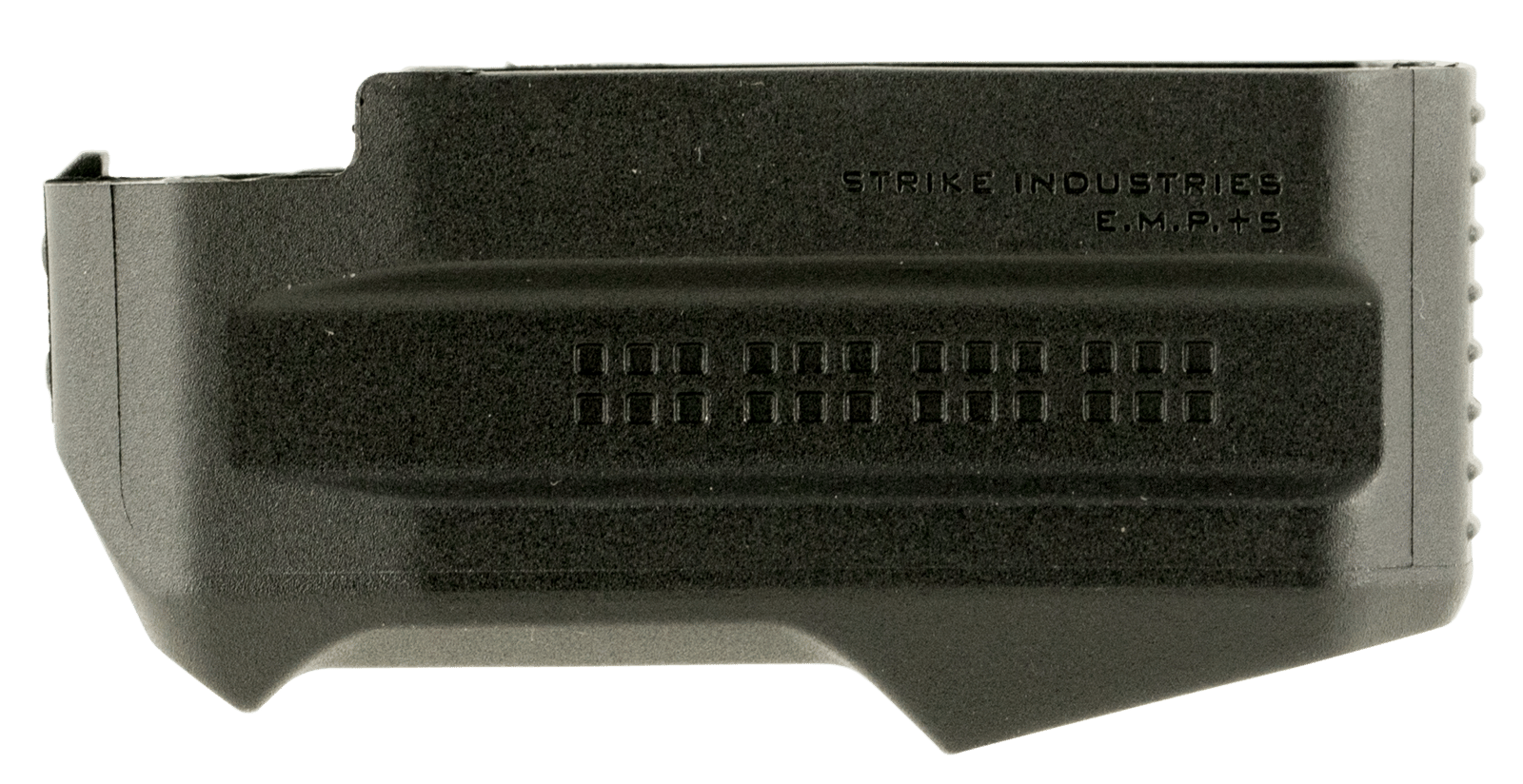 Strike Industries EMP5BK Enhanced Magazine Plate  made of Polymer with Black Finish for Magpul PMAG Gen M3 (Adds 5rds)