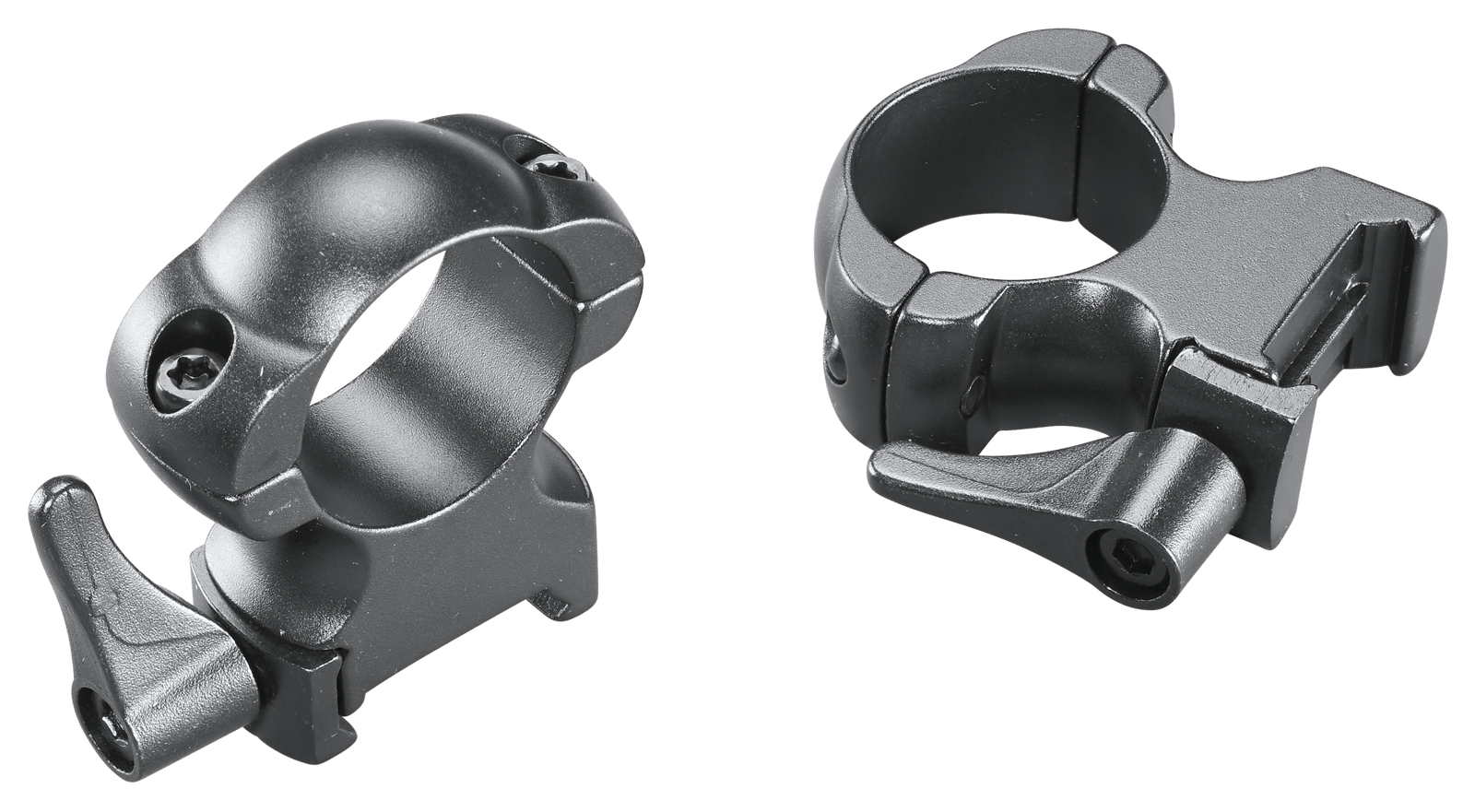 Weaver Mounts 49327 Lever Lok  Matte Black 1" Extra High