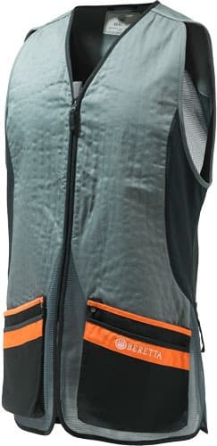 BERETTA MEN'S S.PIGEON VEST XX-LARGE GREY/ORANGE!