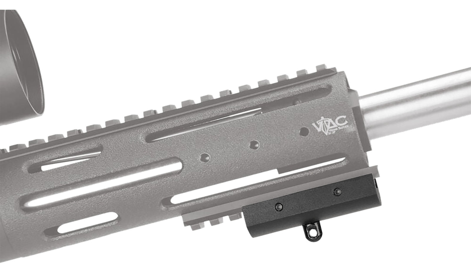 Caldwell 535423 Bipod Adaptor Black Aluminum compatible with Picatinny