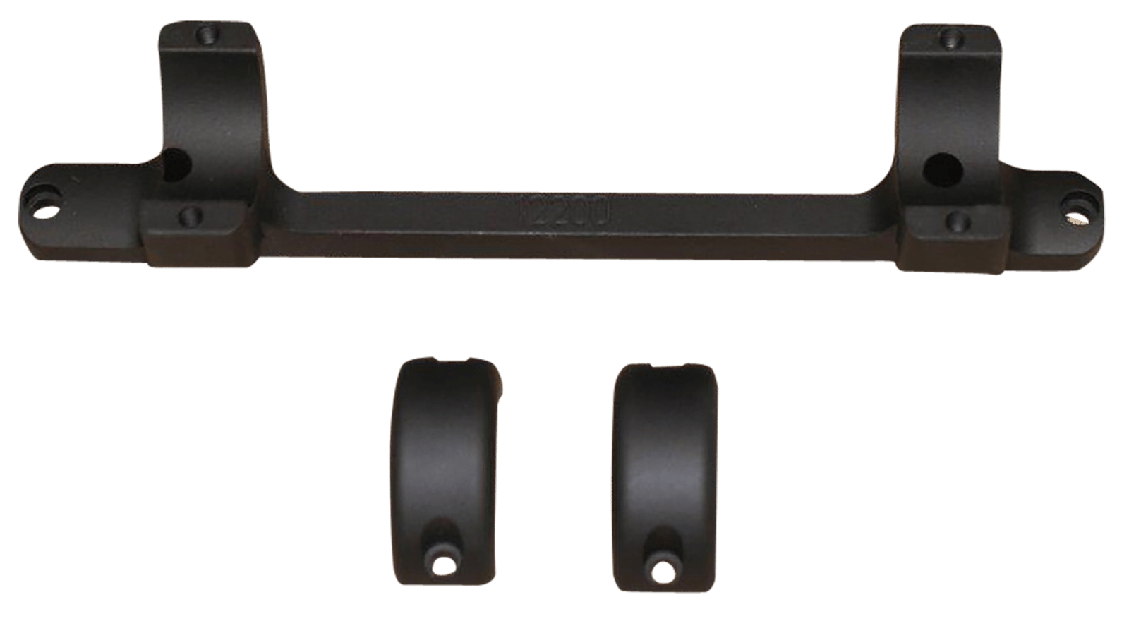DNZ 12200 Game Reaper-Savage Scope Mount/Ring Combo Matte Black 1"