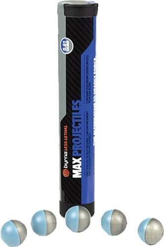 BYRNA MAX PROJECTILES 5 COUNT TUBE .61 CAL FITS CL LAUNCHER