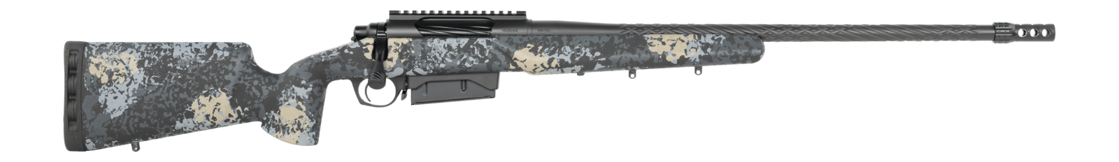 Horizon Firearms HRF-VNP-300P-22R Vandal Prime 300 PRC 22" Black Fluted Threaded Barrel, Black Drilled & Tapped Receiver, Iota EKO Carbon Fiber Stock, Right Hand