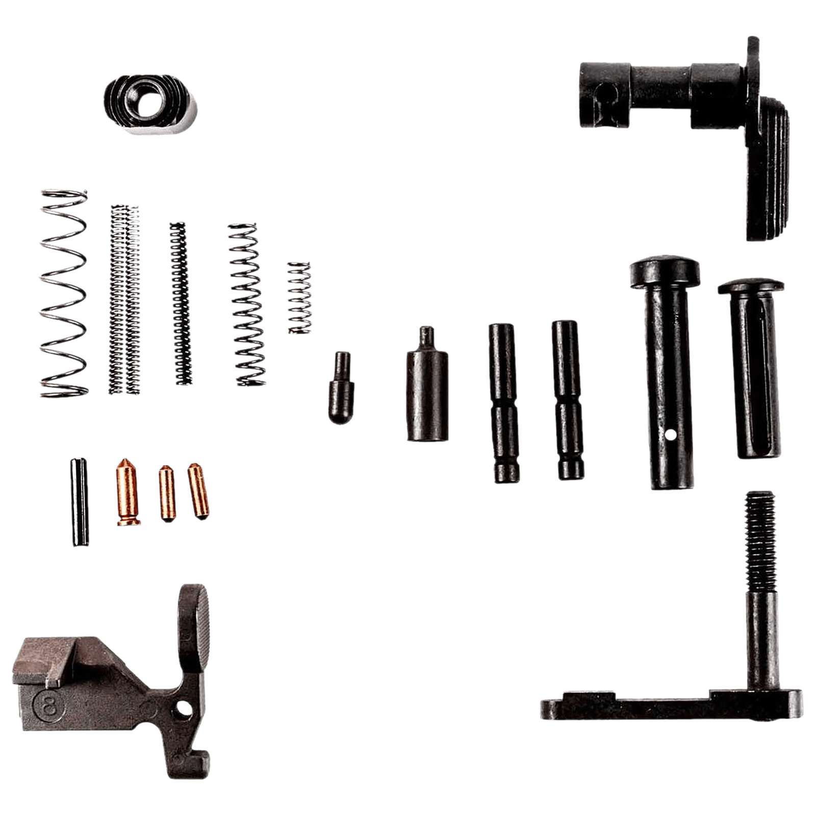 Tapco TAP22037  Lower Parts Kit AR-15 Platform Black