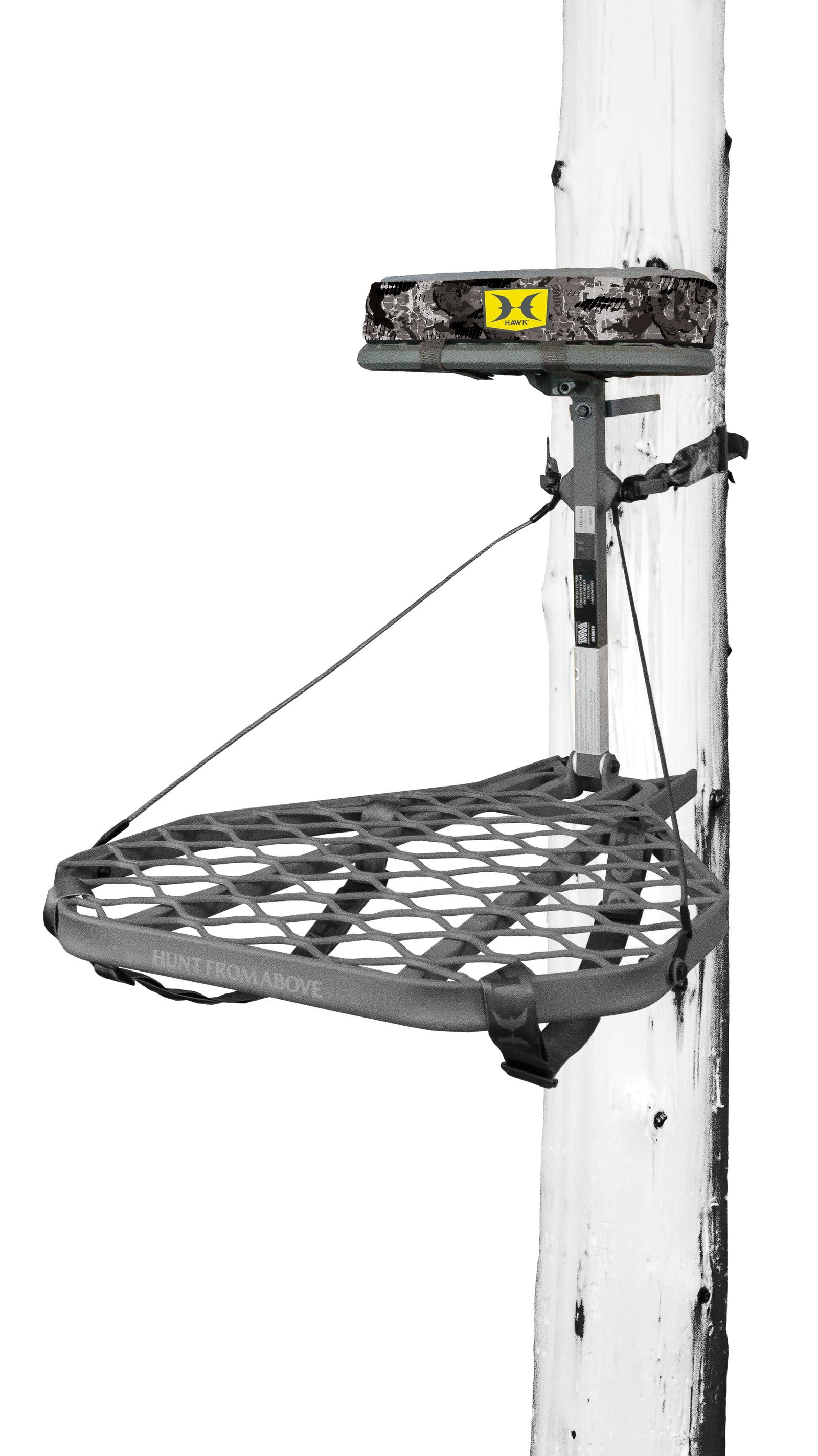 Hawk HWKHF2021 Helium XL Hang-On Gray Powder-Coating Aluminum 24" x 30"
