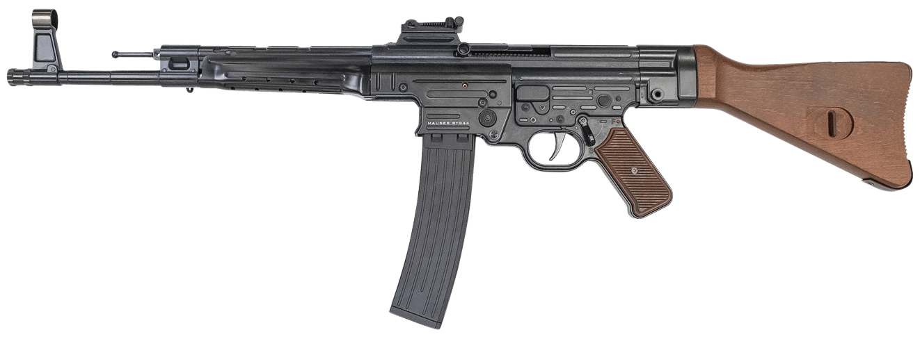 Mauser Rimfire 444.00.20 STG-44 *CA Compliant Full Size 22 LR 10+1 16.50" Black Barrel & Receiver,  Natural Wood Fixed Stock