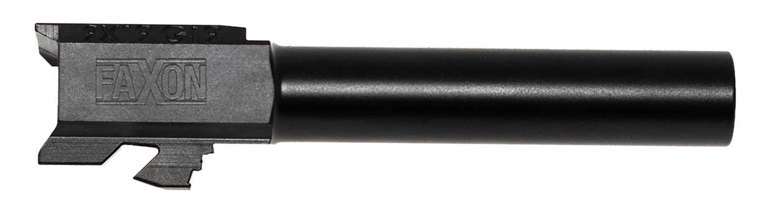 Faxon Firearms GA910N19NGQ-N Duty Series  9mm Luger Black Nitride Steel, Fits Glock 19 Gen2-5