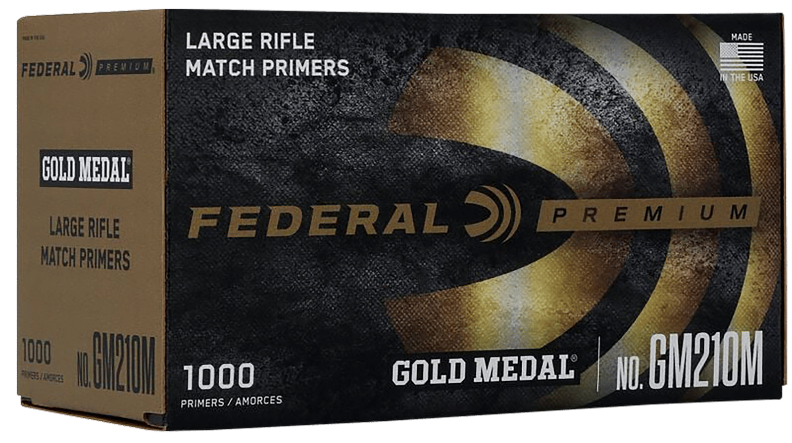 Federal GM210M Gold Medal Premium Multi Caliber 1000 Per Box/5 Case