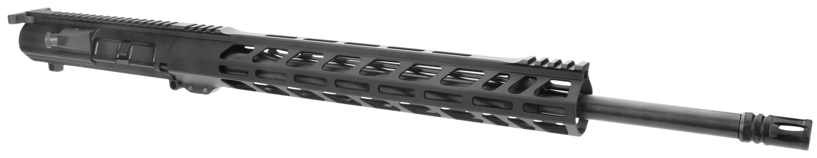 TacFire BU-308-20 Rifle Upper Assembly  308 Win Caliber with 20" Black Nitride Barrel, Black Anodized 7075-T6 Aluminum Receiver & M-LOK Handguard for AR-Platform Includes Bolt Carrier Group