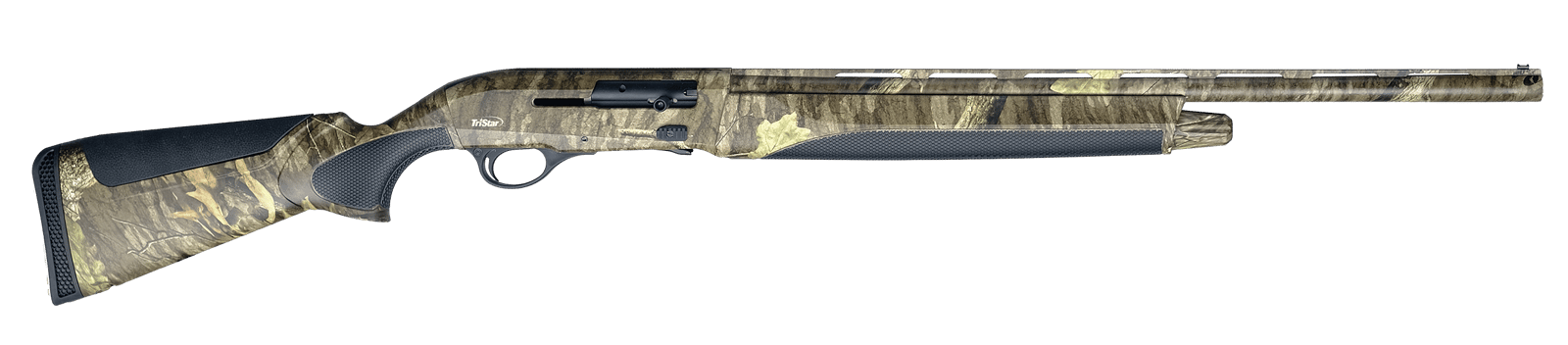 TriStar 20246 Raptor II  Youth 20 Gauge Semi-Auto 3" 5+1 24" Mossy Oak Country Roots Vent Rib Steel Barrel & Receiver, Fixed Mossy Oak Country Roots Synthetic Stock