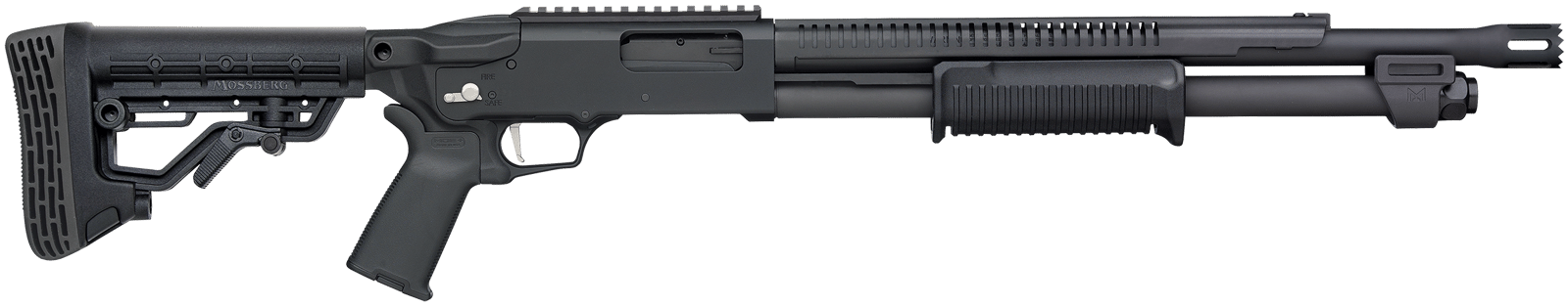 Mossberg 50761 590R  12 Gauge 10+1 18.50"