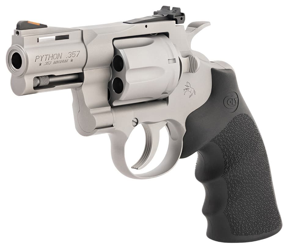 CLT PYTHON 357MAG 3 MATTE SS RUBBER