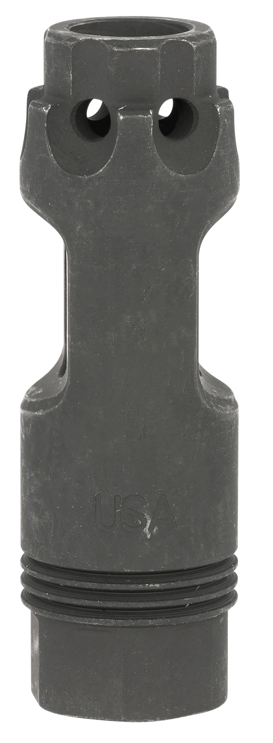 LBE Unlimited AK47MOD Modern Brake  Black with 14x1 LH Threads for AK-Platform